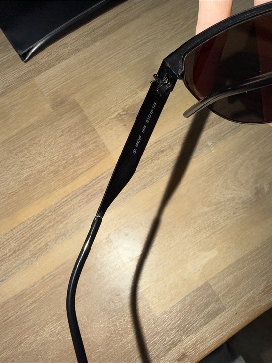 Yves Saint Laurent Black Frame Sunglasses main image 9